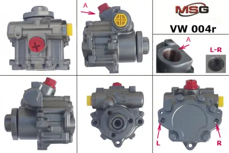 VW004R Насос ГУР відновлений VW Transporter T4 90-03 MSG підбір по vin на Brocar