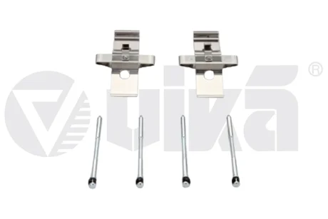 66981705501 Комплект монтажний гальмівних колодок задніх VW Touareg/Audi Q7/Porche Cayenne (02-15) VIKA підбір по vin на Brocar