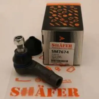 SM7674 (Ø 18.0 mm) Наконечник кермової тяги лiв. VW T4 1.8-2.8 09.90-04.03 (L90mm) SHAFER підбір по vin на Brocar