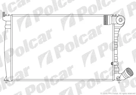 5765085 Радиаторы охлаждения POLCAR подбор по vin на Brocar