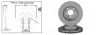 61778AP Гальмівний диск перед Dodge Avenger 08-13, Caliber 07-12 Jeep Compass, Patriot 07-13 Chrysler Sebring 07-10 APLUS підбір по vin на Brocar