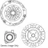 CK998148 Комплект зчеплення з вижимним OPEL ASTRA H (A04) 1.7 CDTI (L48) 04-10 (228mm) NATIONAL підбір по vin на Brocar