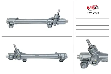 TY126R Рульова рейка без ГУР відновлена Toyota Corolla 07-13 MSG підбір по vin на Brocar