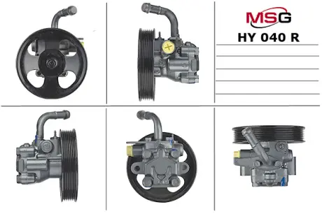 HY040R Насос ГУР відновлений Hyundai Sonata EF 98-04, Hyundai Coupe 02-09, Hyundai Santa FE 00-06 MSG подбор по vin на Brocar