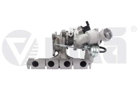 11451837301 Коллектор выпускной с турбиной Ауди A3/VW Golf V,VI, Passat B6, Jetta, Eos 2.0 (03-19) VIKA подбор по vin на Brocar