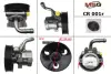 Насос ГУР відновлений Opel Antara 06-15, Chevrolet Nubira 05-11, Chevrolet Lacetti 04-13 CR001R