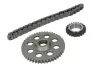 TK1140DNJ Комплект ГРМ (цепь+элементы) DODGE DAKOTA, DURANGO, RAM 1500; JEEP GRAND CHEROKEE I 3.9/5.2/5.9 04.91- DNJ підбір по vin на Brocar