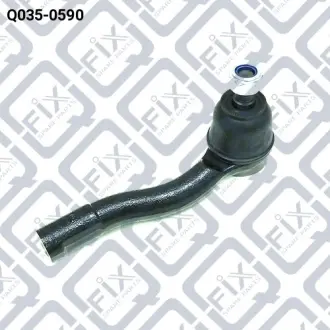 Q0350590 Накінечник рульової тяги (правий) Q-FIX подбор по vin на Brocar