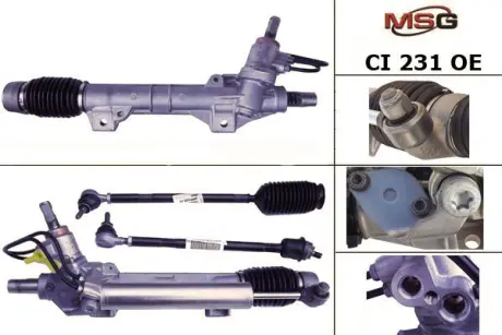 CI231OEM Рульова рейка з ГУР нова Peugeot Partner 96-08, Citroen Berlingo 96-08 ZF підбір по vin на Brocar