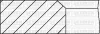 9109801100 YENMAK OPEL Комплект поршневих кілець (на 1 поршень) (76,00/ +1,00) (1,5/1,5/4,0) Kadett D/E, Ascona, 1.3 (C 1,3 N, 1,3 S) YENMAK підбір по vin на Brocar